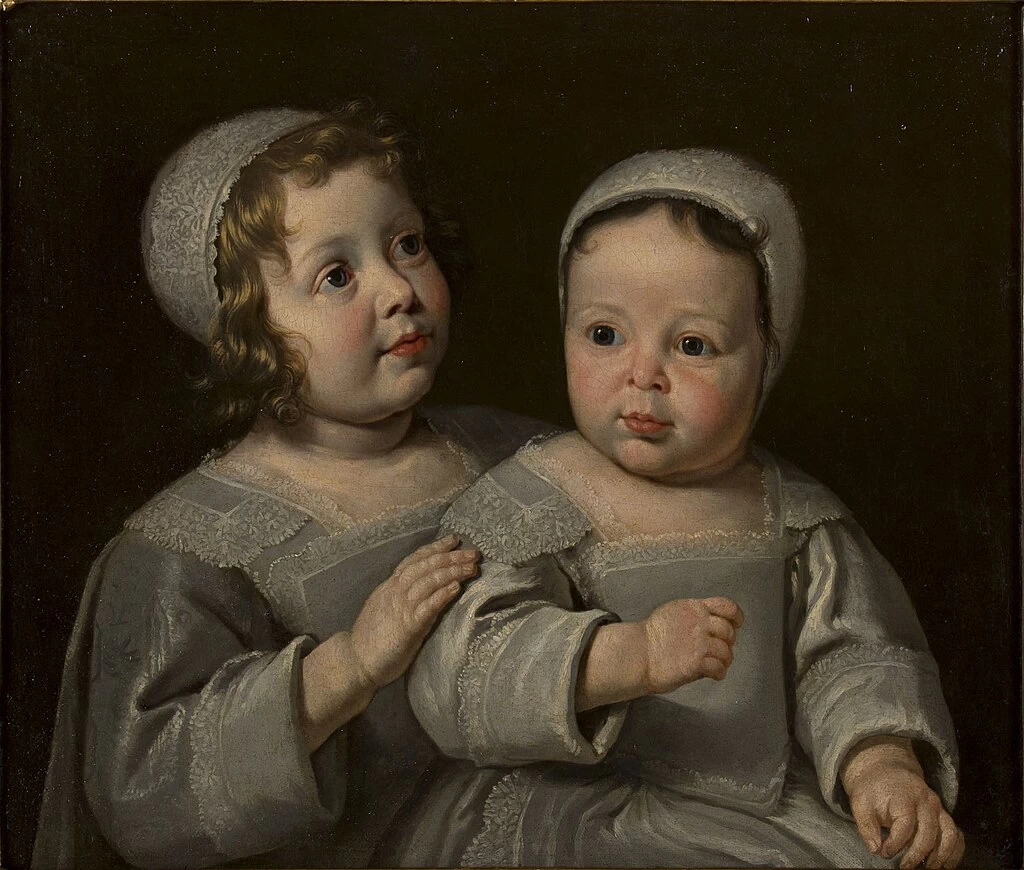 Ritratto di François e Jean - Louis Habert de Montmort, 1649, Museo Nazionale di Port, Royal des Champs